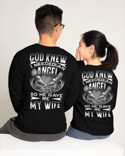 Load image into Gallery viewer, God Knew I Needed An Angel Gift For Husband Sweatshirt
