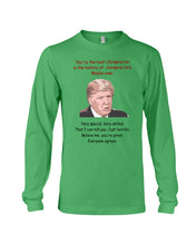 Load image into Gallery viewer, You're The Best Chiropractor Donal Trump Unisex Long Sleeve
