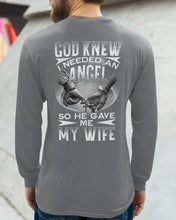 Load image into Gallery viewer, God Knew I Needed An Angel Gift For Husband Unisex Long Sleeve
