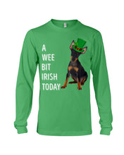Load image into Gallery viewer, Manchester Terrier Irish Today St. Patrick's Day Printed Mug Unisex Long Sleeve
