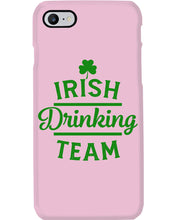 Load image into Gallery viewer, Irsih Drinking Team Green Shamrock St Patrick's Day Phone case
