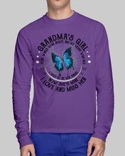 Load image into Gallery viewer, Blue Butterfly Gift For Angel Grandma Your Wings Were Ready Unisex Long Sleeve
