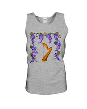 Load image into Gallery viewer, Grape Harp Music For Mom Printed Mug Unisex Tank Top
