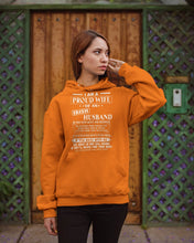 Load image into Gallery viewer, I Am A Proud Wife Of An Irish Husband Gift For Family Hoodie
