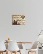 Load image into Gallery viewer, The End Of Our Lives Together Gift For Husband Matte Canvas

