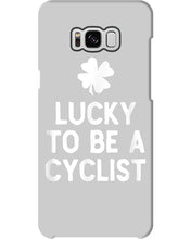 Load image into Gallery viewer, Lucky To Be A Biker Pilot Clover St Patrick's Day Gift Phone case
