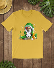 Load image into Gallery viewer, Gnome Pot Of Gold Shamrock St. Patrick's Day Printed Mug Guys Tee
