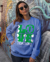 Load image into Gallery viewer, Teaching Love Clover St Patrick's Day Gift Sweatshirt
