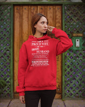 Load image into Gallery viewer, I Am A Proud Wife Of An Irish Husband Gift For Family Hoodie
