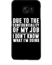 Load image into Gallery viewer, I Don't Know What I'm Doing Black And White Printed Mug Phone case
