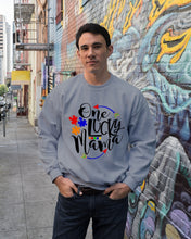 Load image into Gallery viewer, Autism One Lucky Mama Meaningful Gift For Autism Mom Sweatshirt
