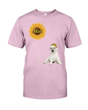 Load image into Gallery viewer, White Labrador Mimi Sunshine Dog Lovers St. Patrick's Day Printed Mug Guys Tee
