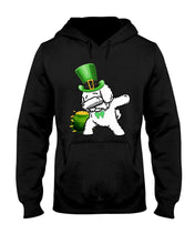 Load image into Gallery viewer, Bichon Dabbing With Pot Of Gold St Patrick's Day Gift For Dog Lovers Hoodie
