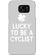 Load image into Gallery viewer, Lucky To Be A Biker Pilot Clover St Patrick's Day Gift Phone case
