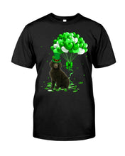 Load image into Gallery viewer, Standard Poodle Patrick Balloons St. Patrick's Day Color Changing Mug Guys Tee
