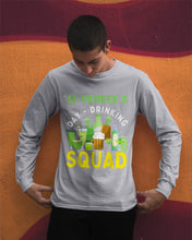 Load image into Gallery viewer, Happy St. Patrick's Day Printed Mug Drinking Squad 2021 Irish Shamrock Unisex Long Sleeve
