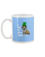 Load image into Gallery viewer, Beabull Irish Today Green St. Patrick's Day Printed Mug Mug
