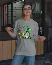 Load image into Gallery viewer, Leprechaun Gnome One Lucky Lala Clover St Patrick's Day Gift Unisex Long Sleeve
