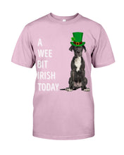 Load image into Gallery viewer, Great Dane Irish Today Green St. Patrick's Day Printed Mug Guys Tee
