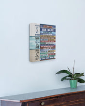 Load image into Gallery viewer, The Gift Of You Custom Name Gift For Husband Matte Canvas

