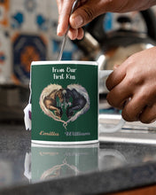 Load image into Gallery viewer, Horses From Our First Kiss Custom Name Gift For Girlfriend Mug
