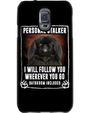 Load image into Gallery viewer, Black Pekingese Personal Stalker St. Patrick's Day Printed Mug Phone case
