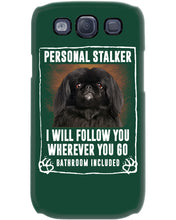 Load image into Gallery viewer, Black Pekingese Personal Stalker St. Patrick's Day Printed Mug Phone case
