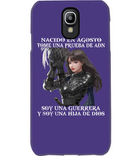 Load image into Gallery viewer, Nacido En Agosto Tome Una Pruera De Ad Birthday Gift Phone case
