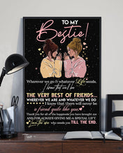 Load image into Gallery viewer, The Very Best Of Friends Gift For Bestie Vertical Poster
