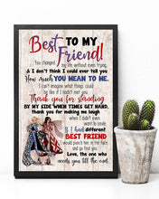 Load image into Gallery viewer, You Changed My Life Without Even Trying Gift For Bestie Vertical Poster
