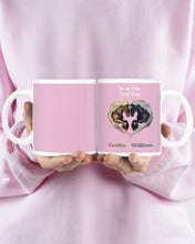 Load image into Gallery viewer, Horses From Our First Kiss Custom Name Gift For Girlfriend Mug
