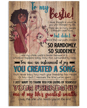 Load image into Gallery viewer, Gift For Bestie You Are An Instrument Of Joy Vertical Poster
