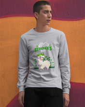 Load image into Gallery viewer, Lovely Llama Clover Garden Happy St Patrick's Day Gift For Llama Lovers Unisex Long Sleeve
