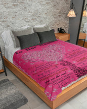 Load image into Gallery viewer, You Are The Most Heart Tree Custom Name Gift For Girlfriend Sherpa Blanket
