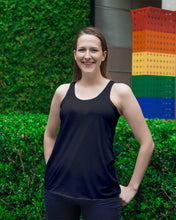 Load image into Gallery viewer, Horses From Our First Kiss Custom Name Gift For Girlfriend Ladies Flowy Tank
