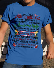 Load image into Gallery viewer, Perfect Gift For Husband Christmas Punch You In The Threat Guys Tee
