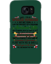 Load image into Gallery viewer, Perfect Gift For Husband Christmas Punch You In The Threat Phone case
