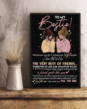 Load image into Gallery viewer, The Very Best Of Friends Gift For Bestie Vertical Poster
