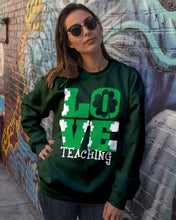 Load image into Gallery viewer, Teaching Love Clover St Patrick's Day Gift Sweatshirt
