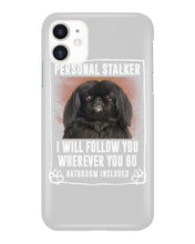 Load image into Gallery viewer, Black Pekingese Personal Stalker St. Patrick's Day Printed Mug Phone case
