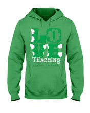 Load image into Gallery viewer, Teaching Love Clover St Patrick's Day Gift Hoodie
