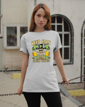 Load image into Gallery viewer, Keep Calm Social Worker Shamrock St. Patrick's Day Printed Mug Guys Tee

