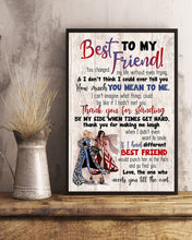 Load image into Gallery viewer, You Changed My Life Without Even Trying Gift For Bestie Vertical Poster

