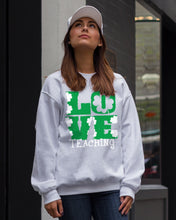 Load image into Gallery viewer, Teaching Love Clover St Patrick's Day Gift Sweatshirt
