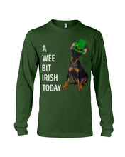 Load image into Gallery viewer, Manchester Terrier Irish Today St. Patrick's Day Printed Mug Unisex Long Sleeve
