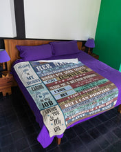 Load image into Gallery viewer, You Make Me A Better Person Custom Name Gift For Girlfriend Fleece Blanket
