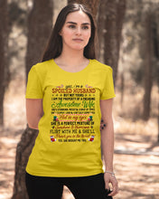 Load image into Gallery viewer, Perfect Gift For Husband Christmas Punch You In The Threat Ladies Tee
