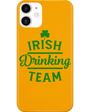 Load image into Gallery viewer, Irsih Drinking Team Green Shamrock St Patrick's Day Phone case
