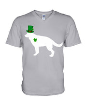 Load image into Gallery viewer, German Shepherd Leprechaun St. Patrick's Day Color Changing Mug Guys V-Neck
