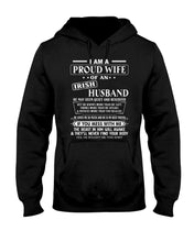 Load image into Gallery viewer, I Am A Proud Wife Of An Irish Husband Gift For Family Hoodie
